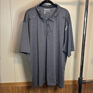 Reebok Men's Charcoal Polo Shirt